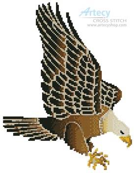 Eagle Cross Stitch Pattern eagle