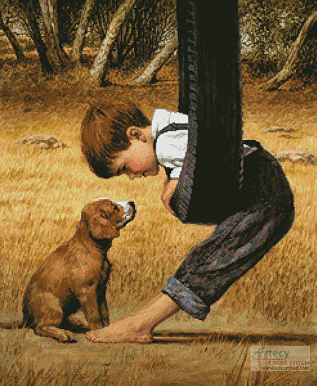 cross stitch pattern Eye to Eye