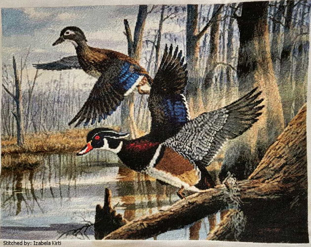 cross stitch pattern Five O'Clock Shadows