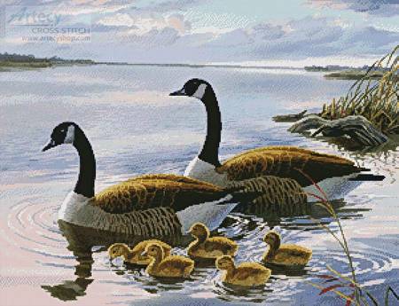 cross stitch pattern Hideaway Heritage