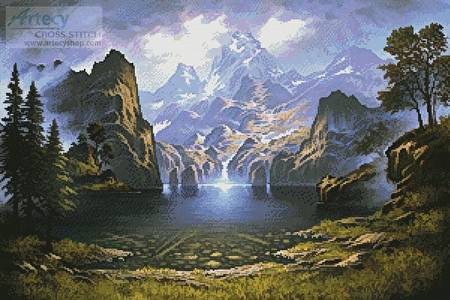 cross stitch pattern Majestic Vision