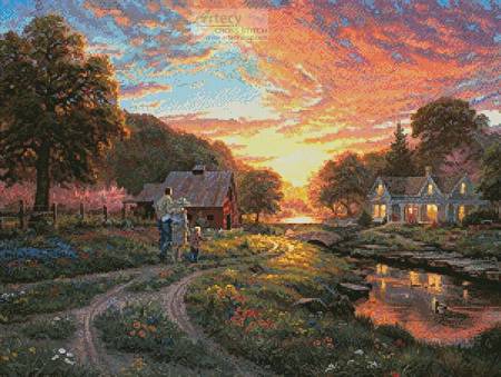 cross stitch pattern Moments to Remember