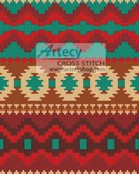 cross stitch pattern Mini Native Design 1