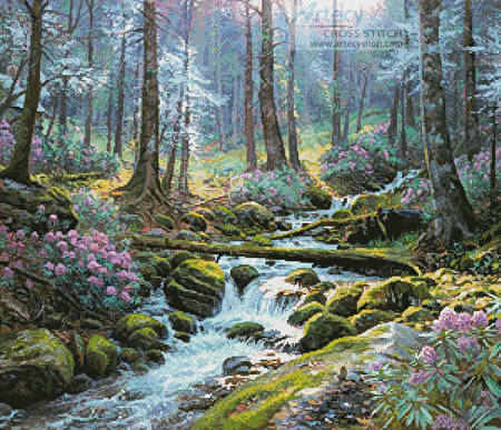 cross stitch pattern Natures Harmony