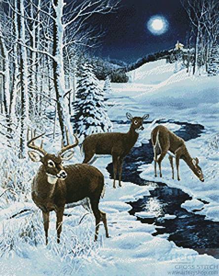 cross stitch pattern Peace on Earth