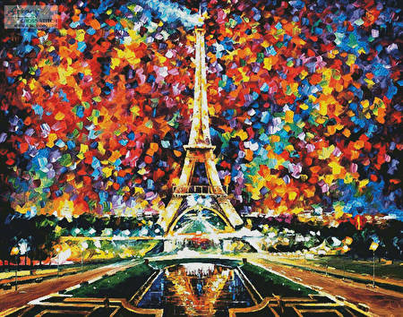 cross stitch pattern Paris of My Dreams (Large)