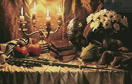 cross stitch pattern Sukkot