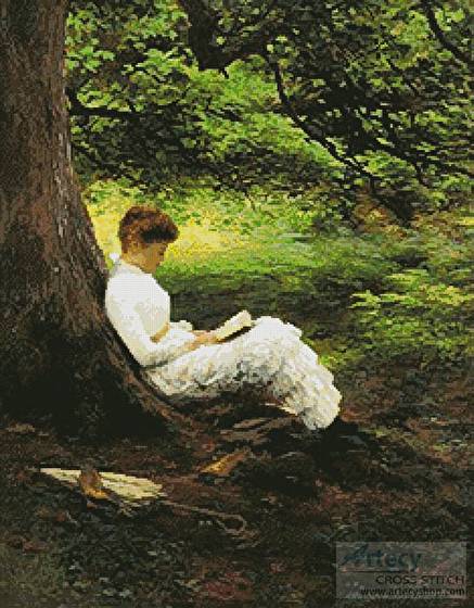 cross stitch pattern Summertime