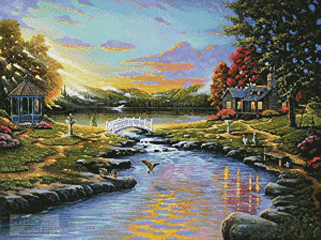 cross stitch pattern Sweet Harmony