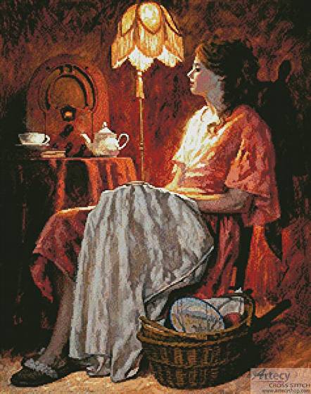 cross stitch pattern The Music Hour