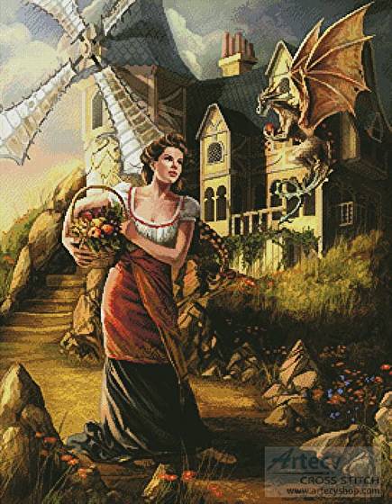 cross stitch pattern The Thief