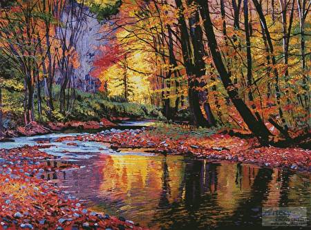 cross stitch pattern Autumn Prelude (Large)