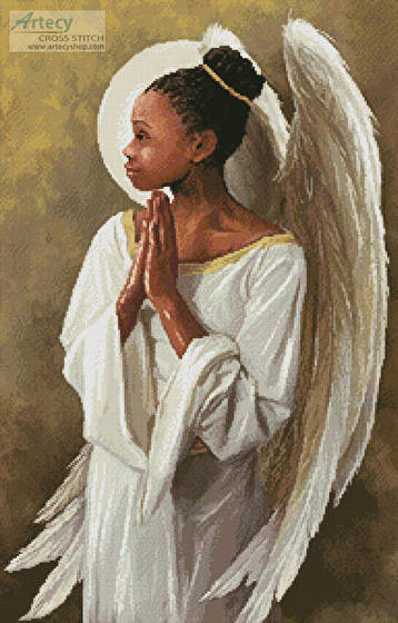 cross stitch pattern Beautiful Angel 1