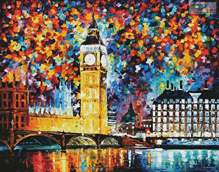 cross stitch pattern Big Ben, London (Large)