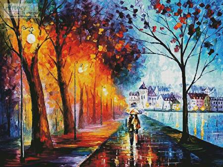 cross stitch pattern City by the Lake (Large)