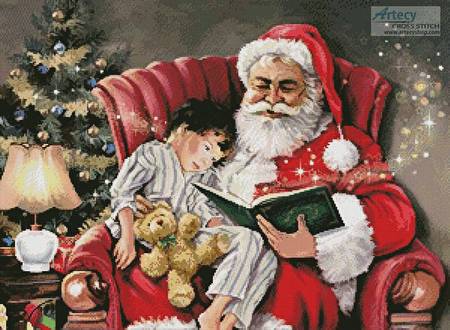 cross stitch pattern Christmas Magic 2