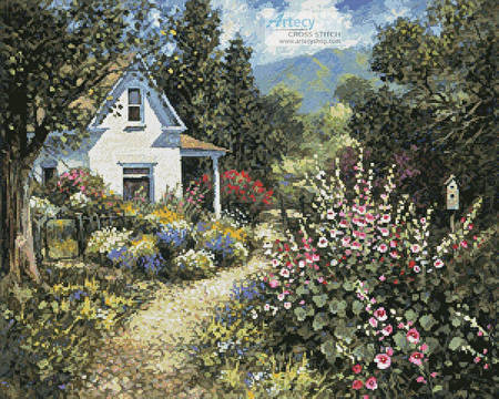 cross stitch pattern Gentle Memory (Summer)