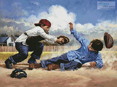 cross stitch pattern Home Safe