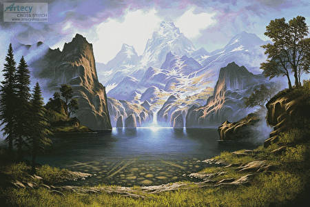 cross stitch pattern Majestic Vision (Large)