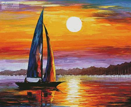 cross stitch pattern Morning Light (Large)