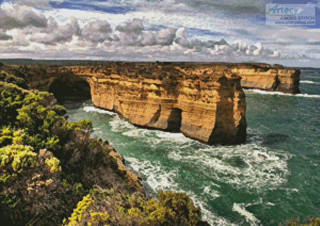 cross stitch pattern Muttonbird Island