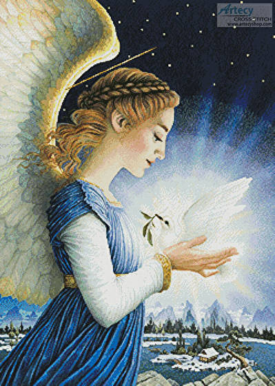 cross stitch pattern Noel