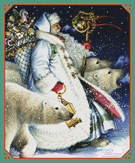 cross stitch pattern Polar Magic