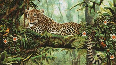 cross stitch pattern Solitary Hunter