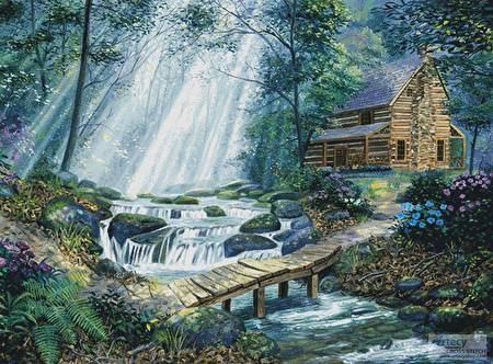 cross stitch pattern Sun Spot (Large)