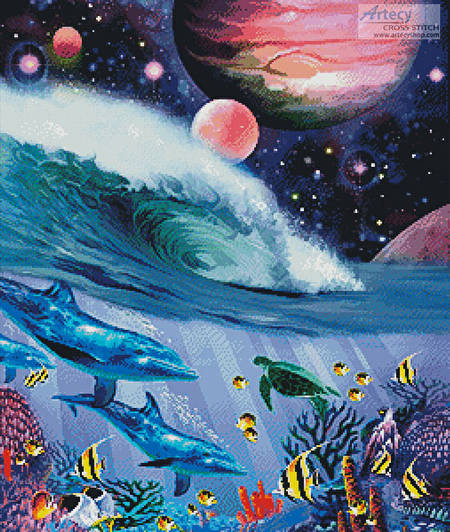 cross stitch pattern The Eternal Love