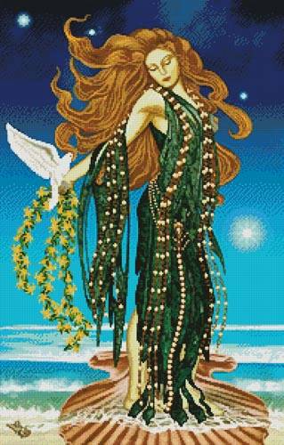 cross stitch pattern Aphrodite 2