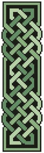 cross stitch pattern Celtic Bookmark 10 