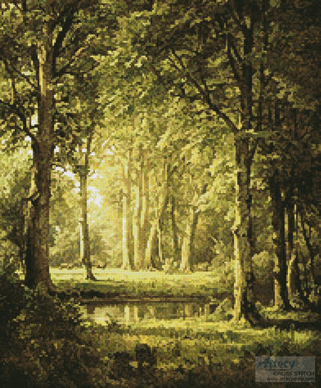 cross stitch pattern Early Summer