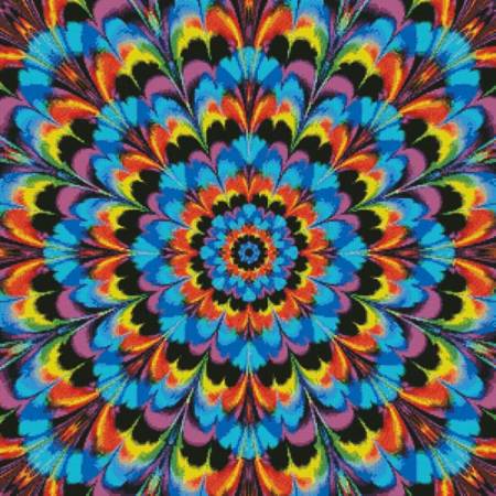 cross stitch pattern Kaleidoscope 2
