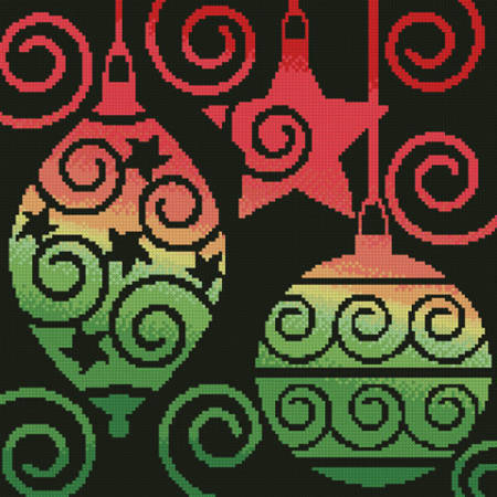 cross stitch pattern Ornaments