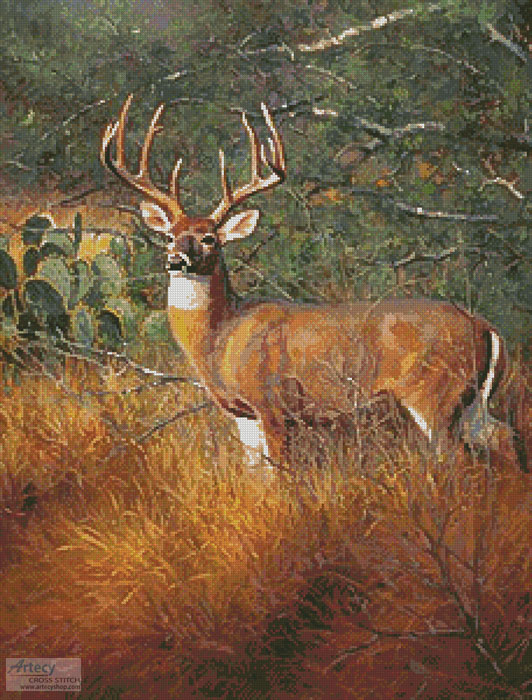 cross stitch pattern Out of Hiding