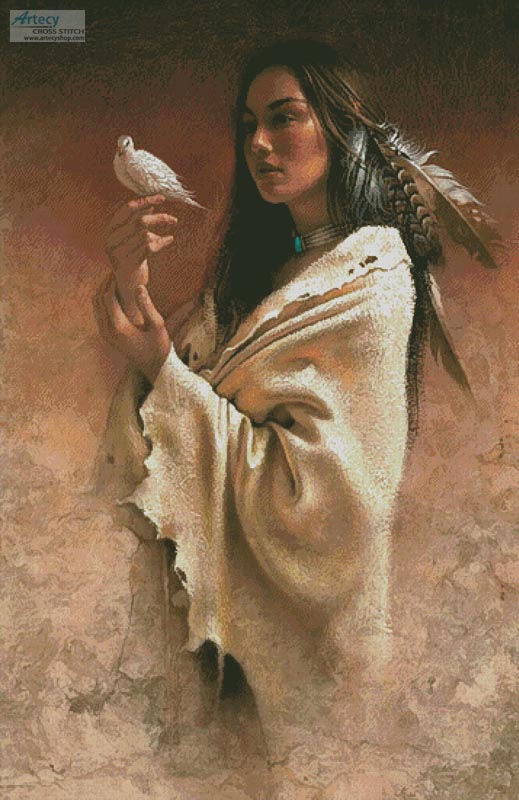 cross stitch pattern Peace (Large)