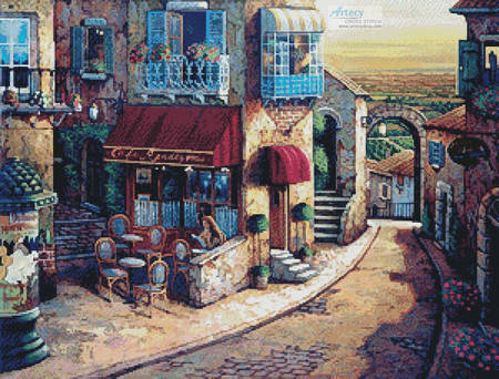 cross stitch pattern Rendezvous