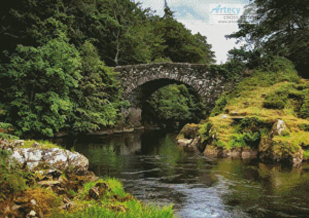 cross stitch pattern River Shiel
