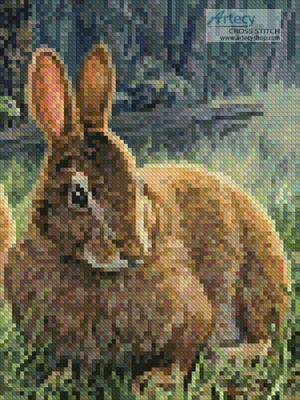 cross stitch pattern Sunny Bunnies (Crop 2)