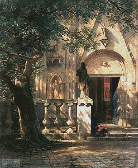 cross stitch pattern Sunlight and Shadow 2