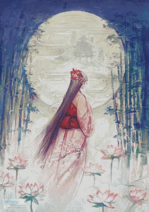 cross stitch pattern Spring Will Come