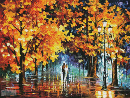 cross stitch pattern The Tears of Angels