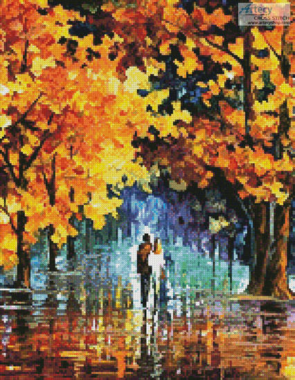 cross stitch pattern The Tears of Angels (Crop 2)