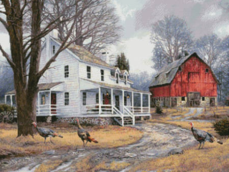 cross stitch pattern The Way it Used to Be