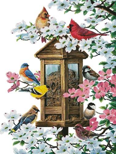 cross stitch pattern Joys of Spring (No Background)