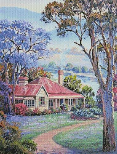 cross stitch pattern Old Timer Gloucester (Crop)