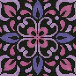 cross stitch pattern Ornamental Square 2