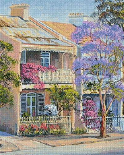 cross stitch pattern Paddington Lace (Crop)