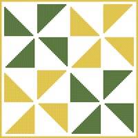 cross stitch pattern Quilt Square 2